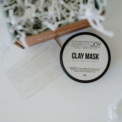 Clay Mask: Powdered